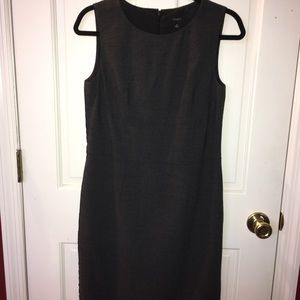 Ann Taylor sheath dress black size 4